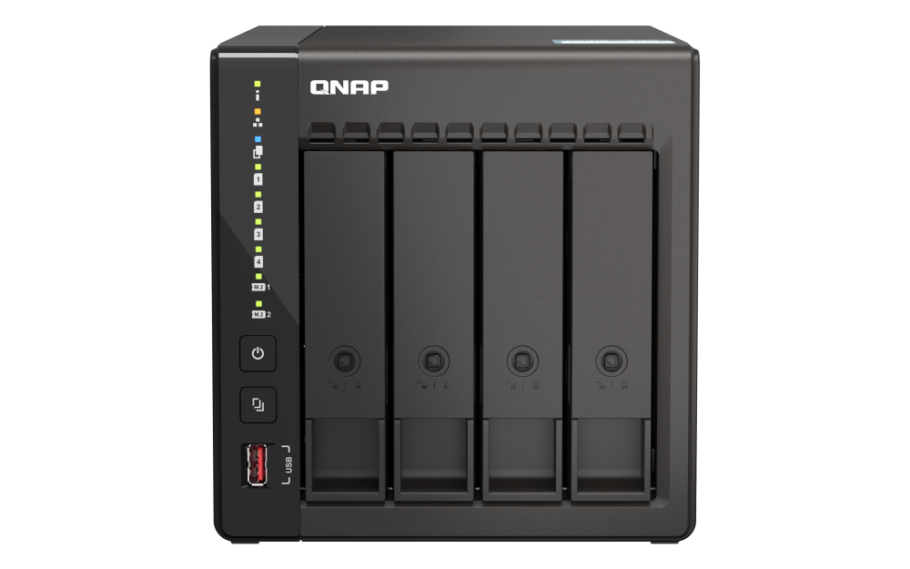 Thiết Bị Lưu Trữ Nas QNAP, Model: TS-453E-8G - Hàng chính hãng
