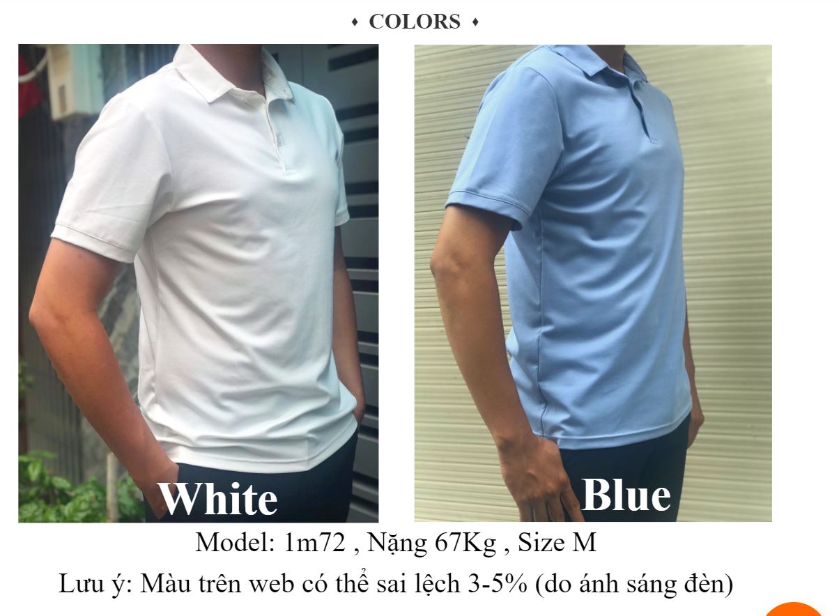 Áo Thun Nam Polo Tay Ngắn | Thun Cá Sấu Co Giãn 4 Chiều | Chất Liệu 100% Poly Cao Cấp Chống Nhăn Siêu Bền