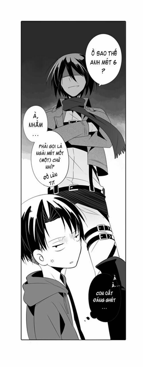 tấn công người khổng lồ - doujinshi eren x mikasa chapter 32 2