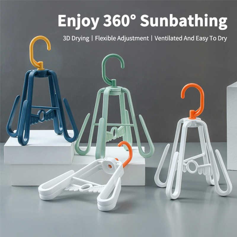MÓC PHƠI GIÀY DÉP 4 NHÁNH XOAY 360 ĐỘ MẪU MỚI