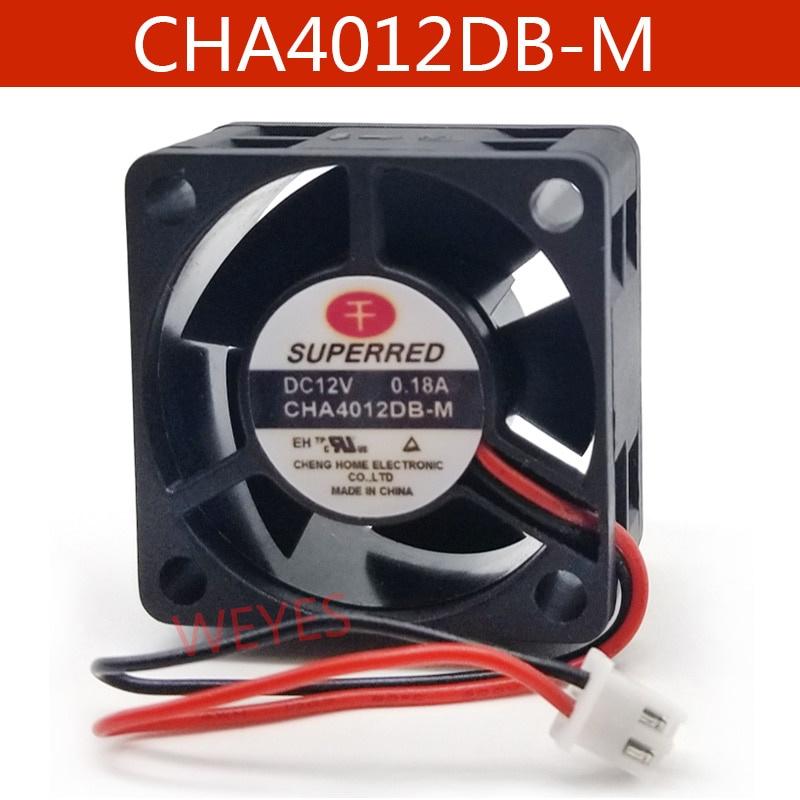 Quạt tản nhiệt cho máy tính CHA4012DB-M DC 12V 0.18A 40x40x20mm