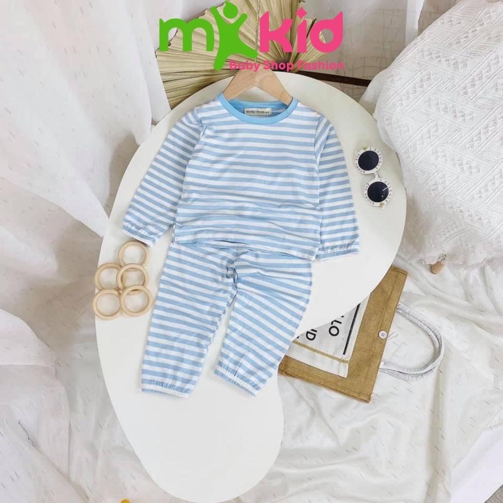 Bộ Thu Đông Dài Tay Cho Bé Bộ Cotton Dài Tay Minky Mom Cho Bé Trai Bé Gái Với Họa Tiết Siêu Dễ Thương .