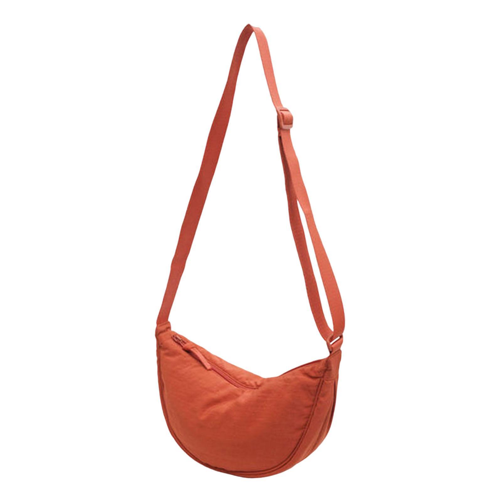 Women Dumpling Bun Lady Wallet Travel Bag Big Capacity Beach Underarm Bags Tote Shopping Bag Pouch Schoolbag Work Nylon Shoulder Bag Handbag