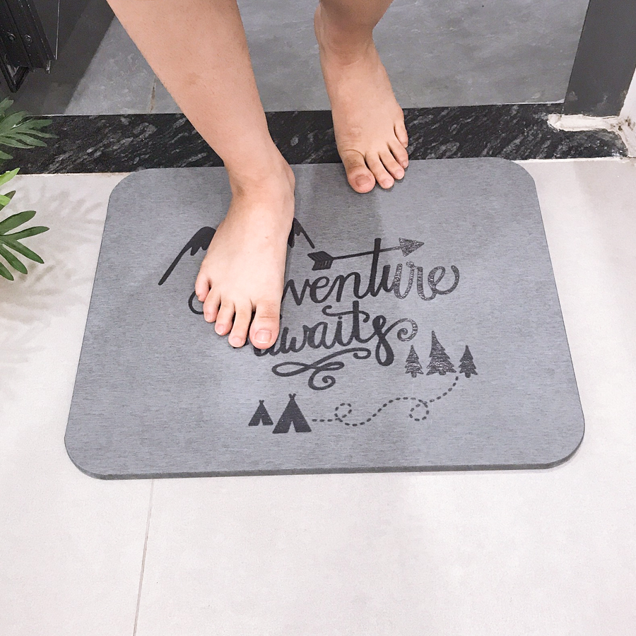 Thảm đá chùi chân siêu thấm- thảm dậm chân Foot mat- Carpet