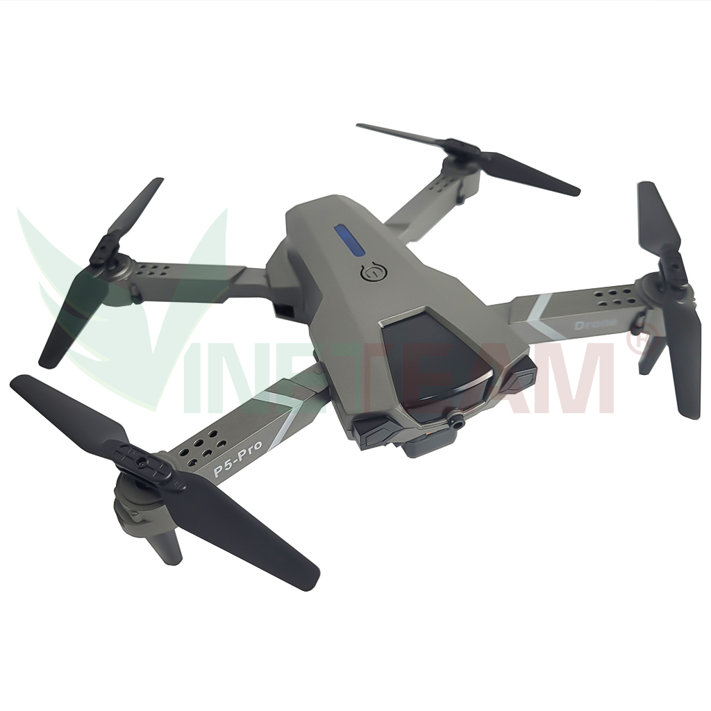 Máy Bay Điều Khiển Từ Xa Flycam P5 PRO Camera Kép Quadcopter UAV Với Bản Nâng Cấp 720P / 1080P / 4K HD FPV E88 Pro GPS WiFi Cảm Biến Chướng Ngại Vật