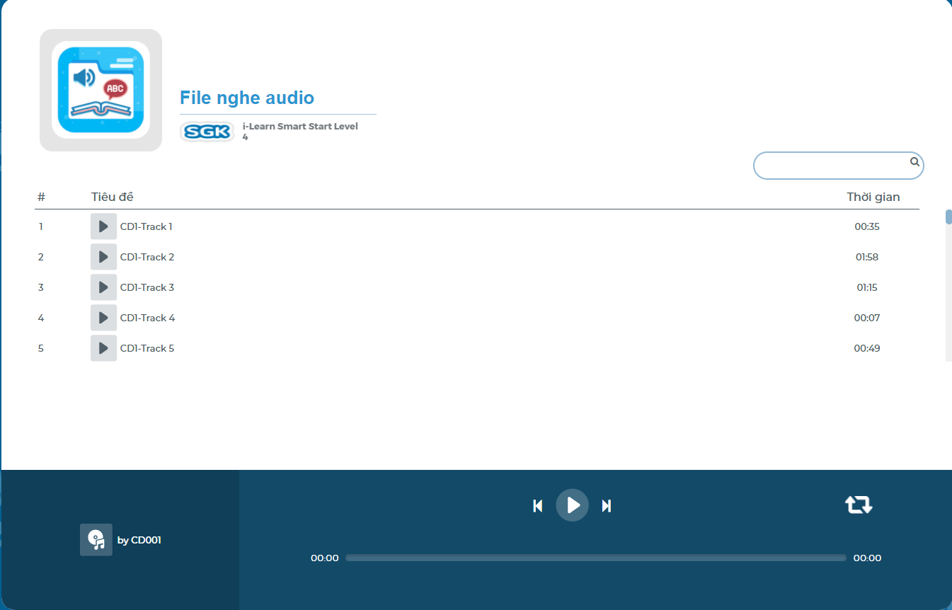 I-Learn Smart Start Level 4 File nghe Audio