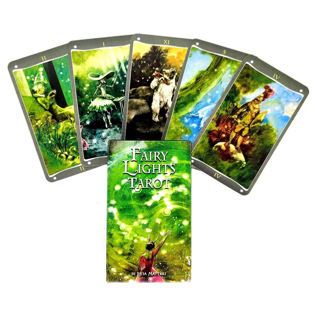 Bài Tarot Fairy Lights Tarot Tặng Đá Thanh Tẩy