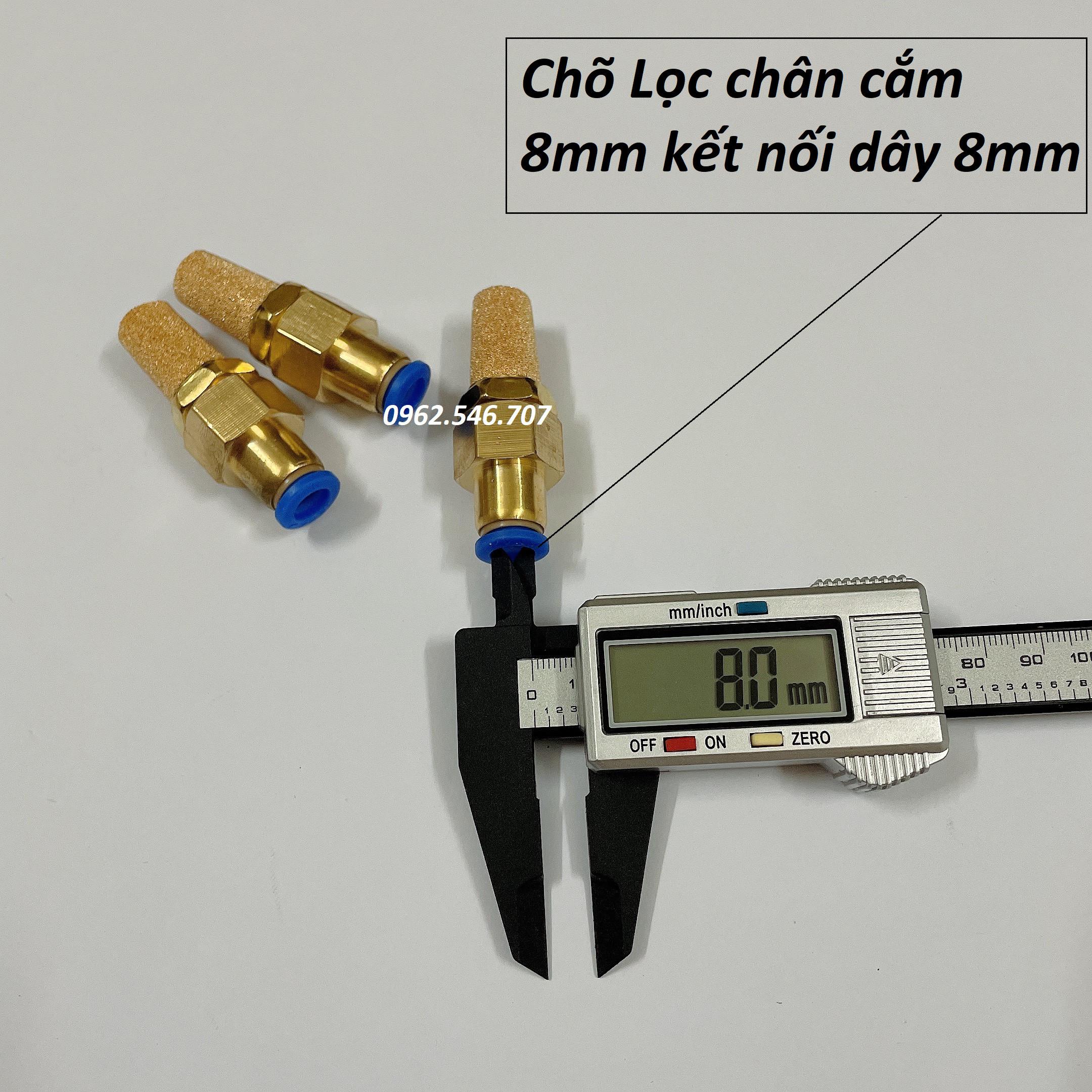 Bộ đầu lọc rác cho hệ thống phun sương 8mm bằng Đồng