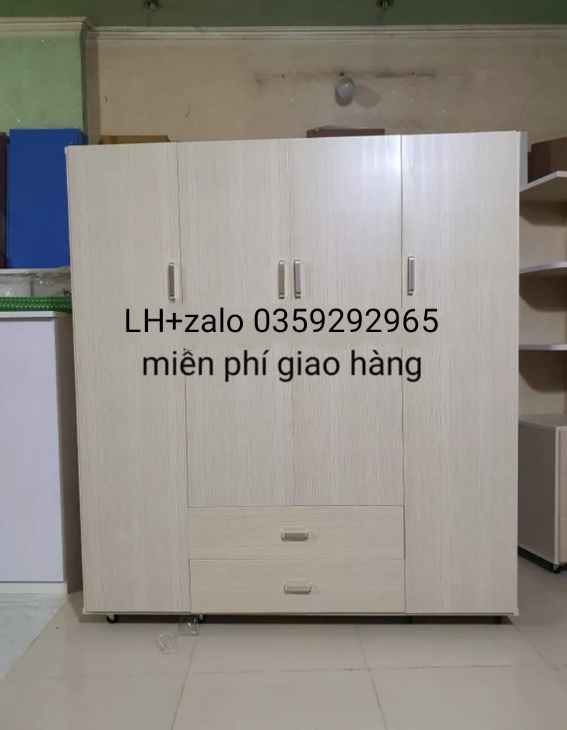 Tủ nhựa đài Loan 4 cánh