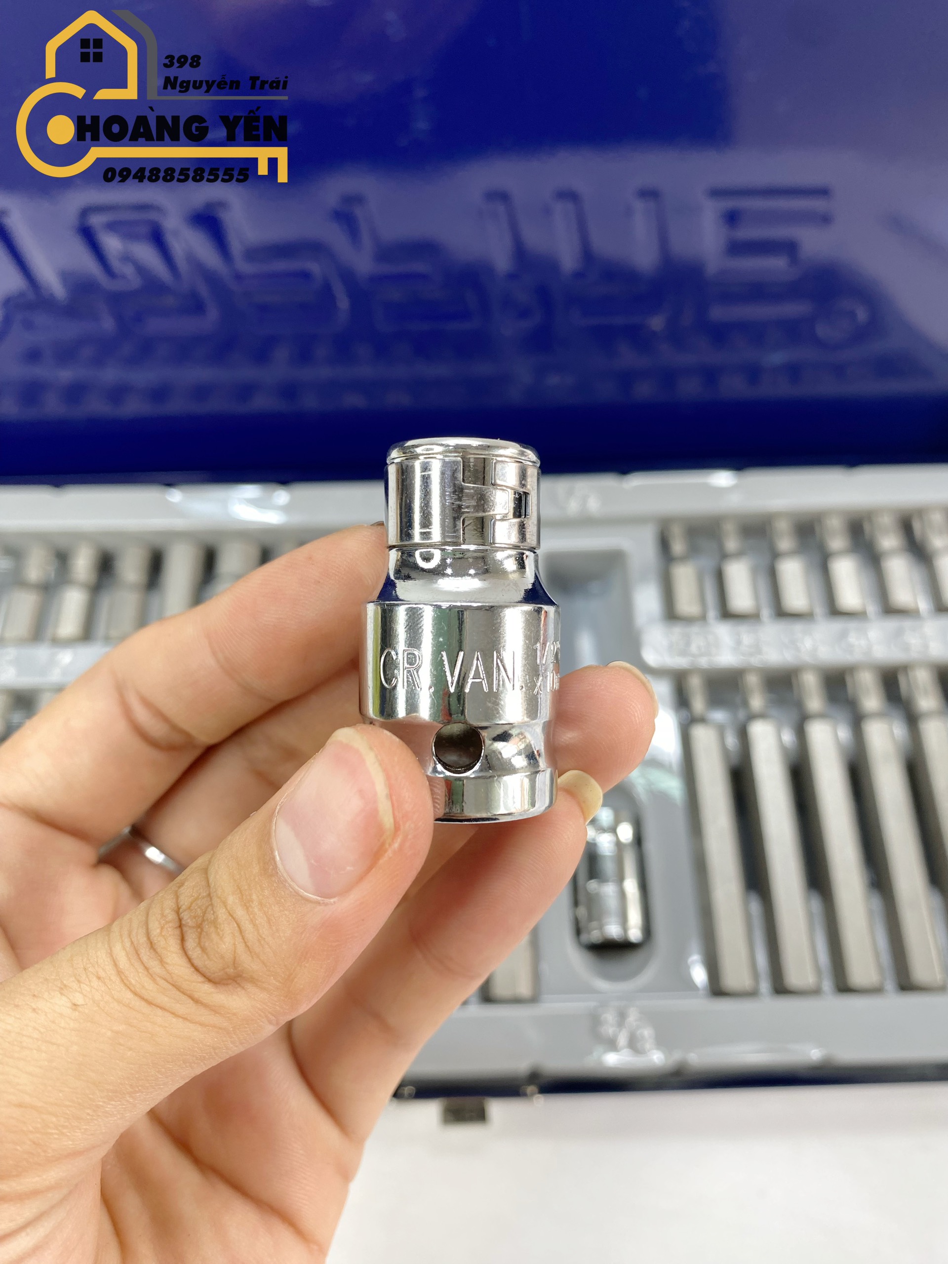 Bộ đầu mũi vít lục giác hoa thị, lục giác bông 40 chi tiết TOPFINE TF-170582 Bộ đầu mũi vít đa năng Bộ đầu lục giác đa năng