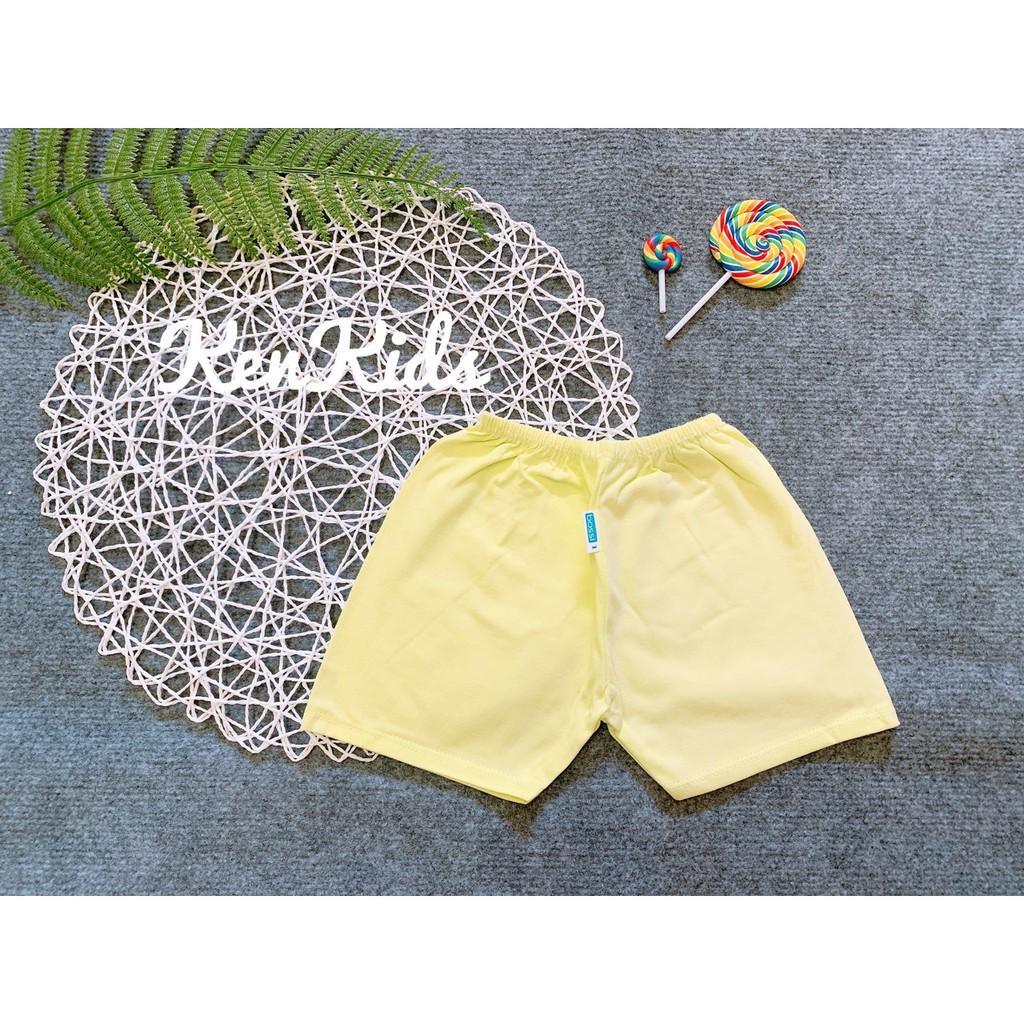 (4-23kg) COMBO 5 Quần đùi ngắn màu cotton cho bé