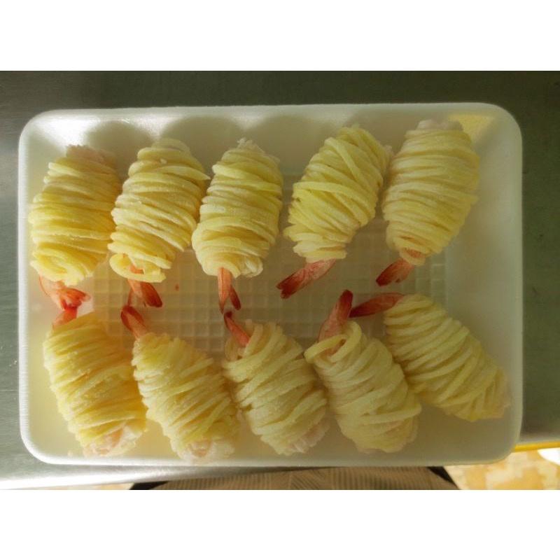 Tôm cuộn khoai tây 10 con (giao hỏa tốc tphcm )