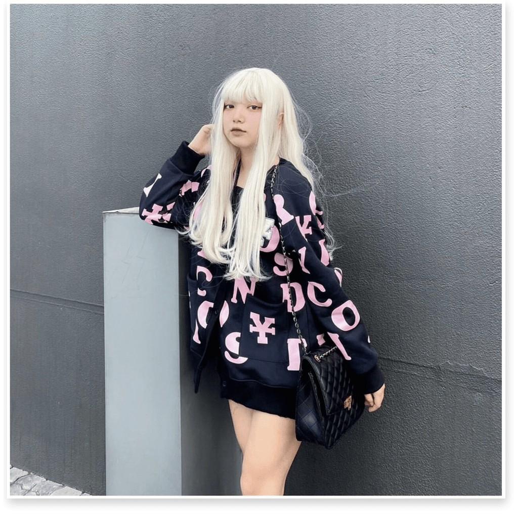 Áo khoác nỉ cardigan form chuẩn đẹp