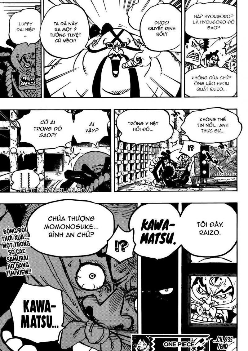 đảo hải tặc - one piece chapter 935 17