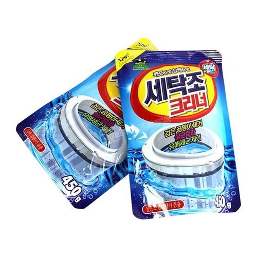 Combo 5 Gói Bột Tẩy Vệ Sinh Lồng Máy Giặt 450G Hàn Quốc Cao Cấp - Hàng Chất Lượng