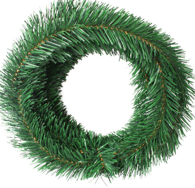 Phụ kiện trang trí noel Dây lá thông giả cuộn 5.5m Trang Trí Noel