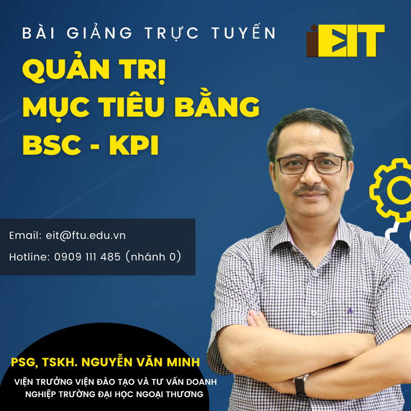 Bài giảng trực tuyến Quản trị mục tiêu bằng BSC-KPI