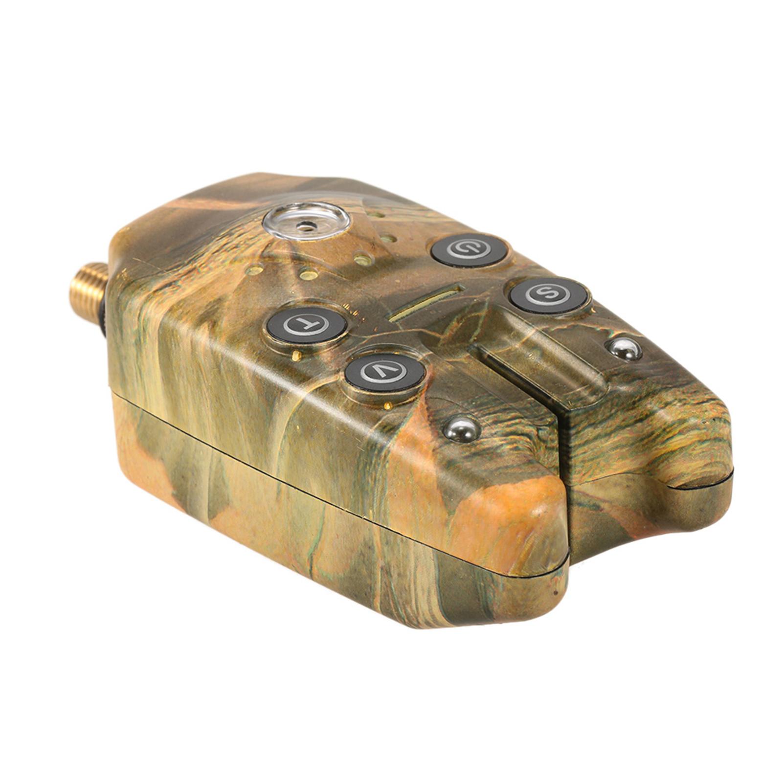 Fishing Bite Alarm Digital Fishing Alarm LED Alarm Indicator Alert with Adjustable Tone Volume Sensitivity