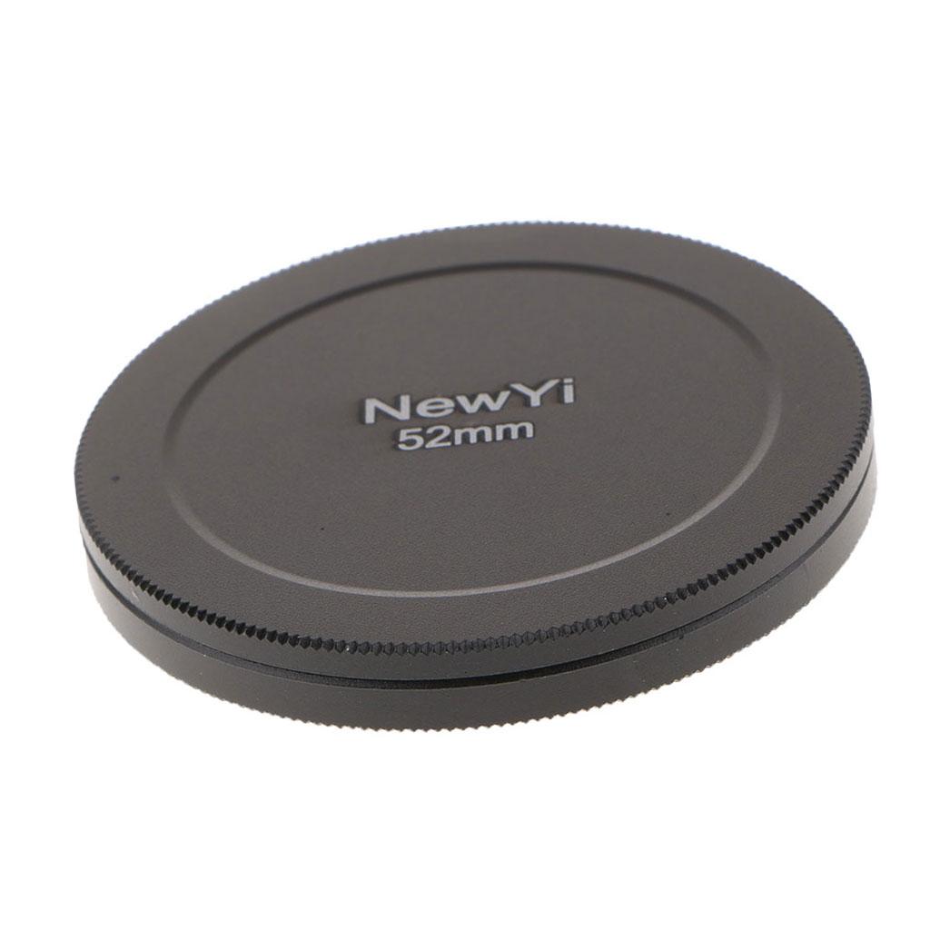 52mm Camera Lens Filter Storage Case Metal Protection Cover