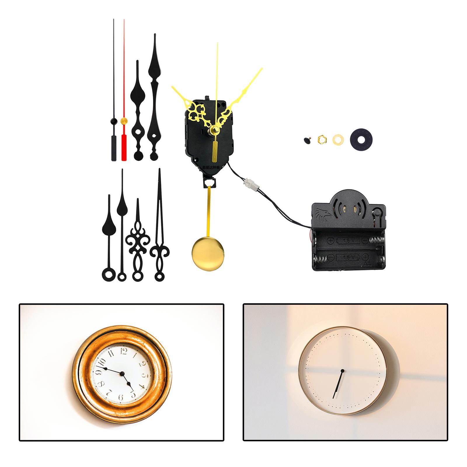 Clock Movement Mechanism Chime Music Box DIY Wall Clock Accessory