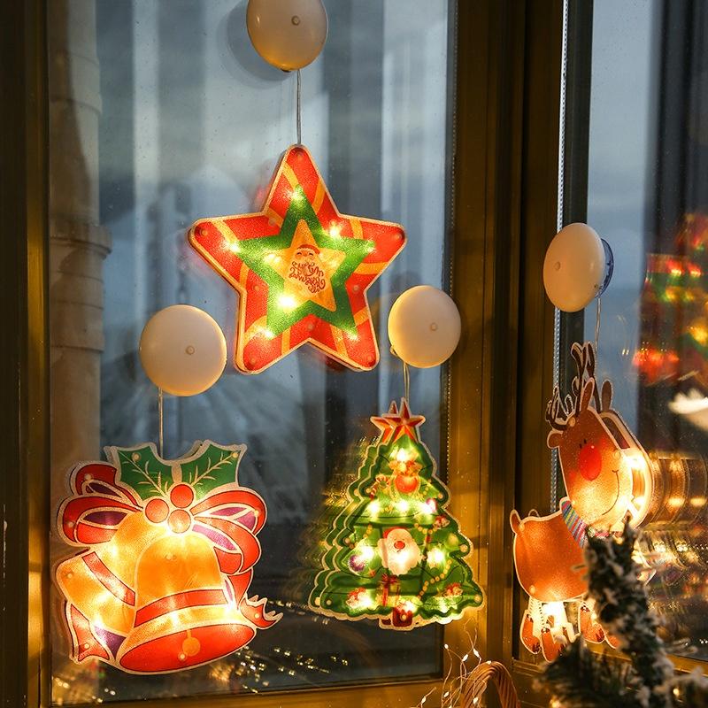 Đèn ngủ trang trí Giáng Sinh 6 kiểu dáng