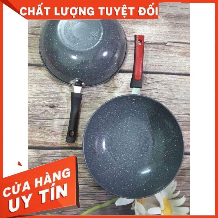 Chảo đá sâu lòng  32CM CERAMIC (Siêu rẻ)