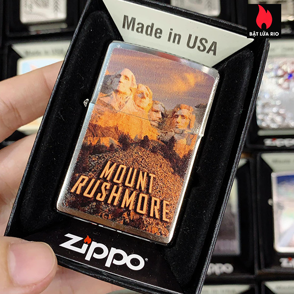 Bật Lửa Zippo 200 Mount Rushmore