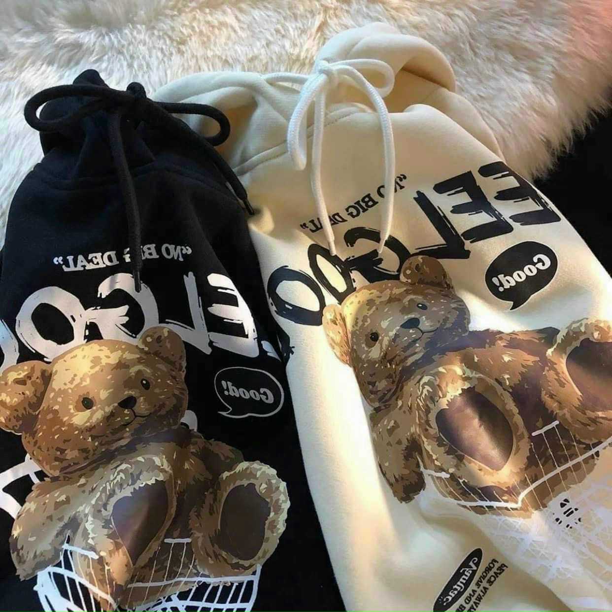 Áo hoodie FEELGOOD Unisex Rộng - Kiểu Khoác Nỉ Ngoại Cao Cấp Cặp Nam Nữ - THIÊN HÀ SHOP ÁO HOODIE