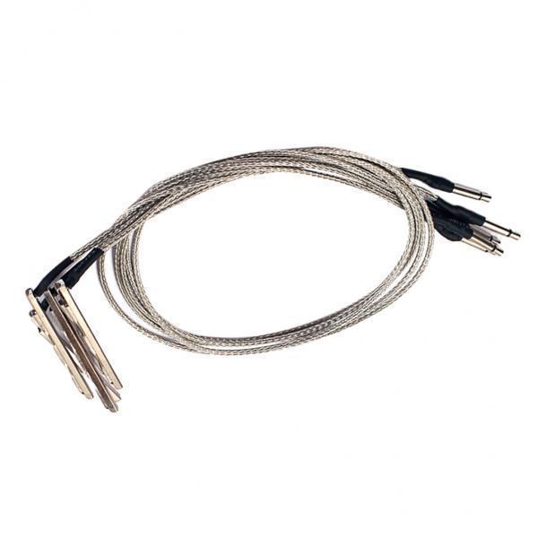 2-4pack 5 Pieces Pickup Piezo Cable for 3 String Cigar Box Acoustic Guitar Parts