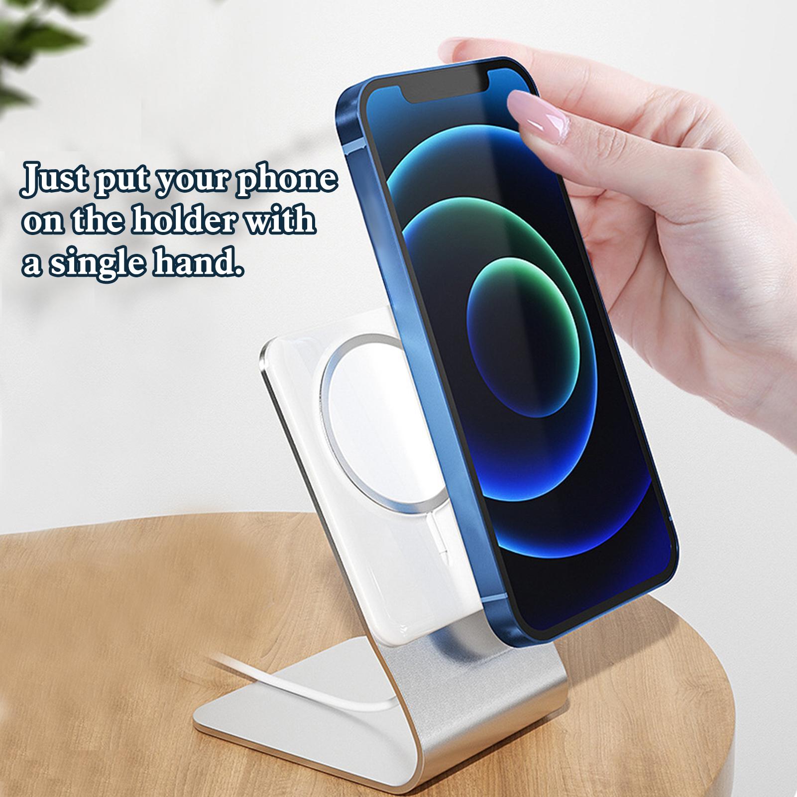 Giá Đỡ Sạc Điện Thoại Không Dây Tương Thích Với Iphone 12 Magsafe Charger Holder