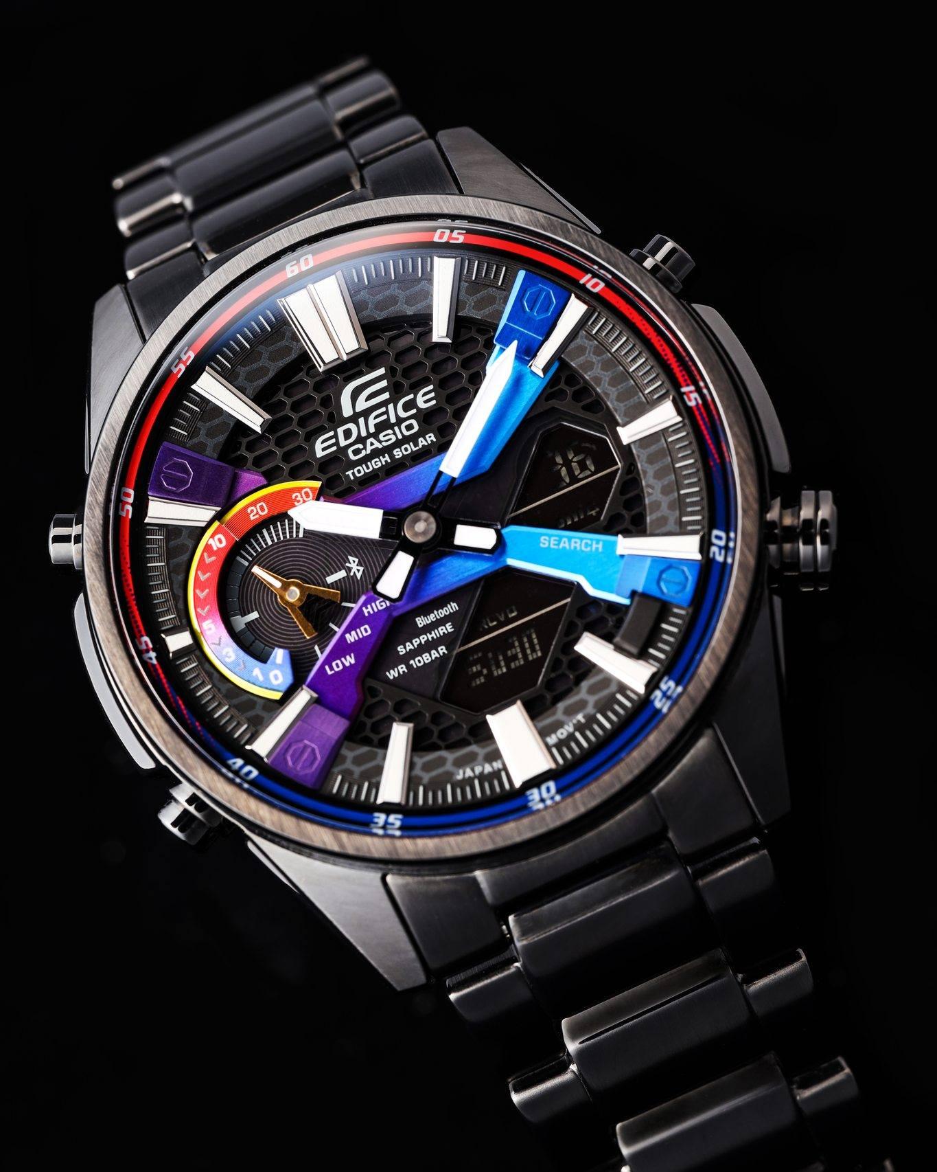 Đồng Hồ Nam Dây Thép Casio Edifice ECB-S100HG-1ADF Chính Hãng - ECB-S100HG-1 Pin Năng Lượng Mặt Trời - Kính Sapphire