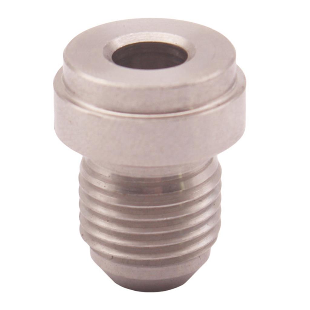 2Pcs Car AN3 Male Weld On Adapter Bung Connector CNC Machined Cooler Tank