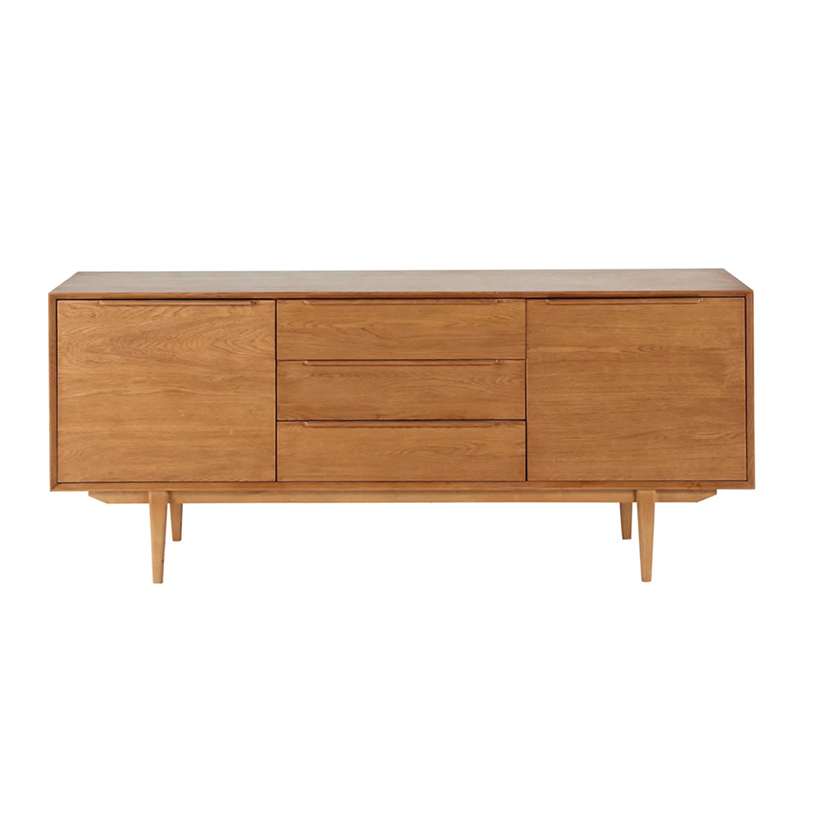 Tủ trữ đồ lớn Portobello phong cách Vintage gỗ tự nhiên