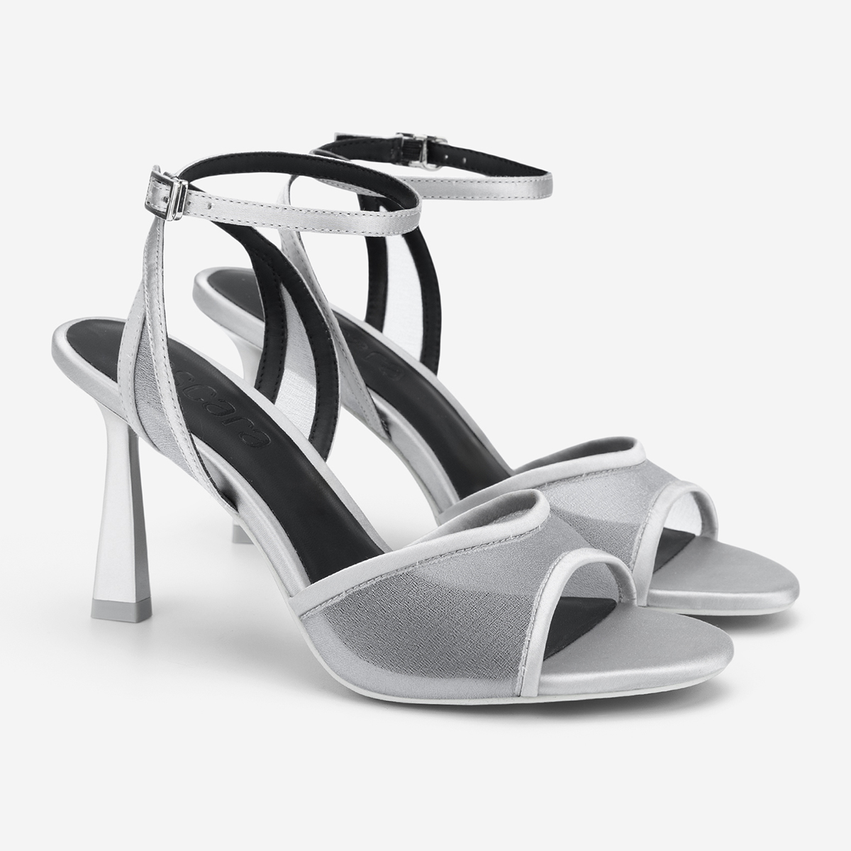 Vascara Giày Sandals Cao Gót Vải Lưới - SDN 0813