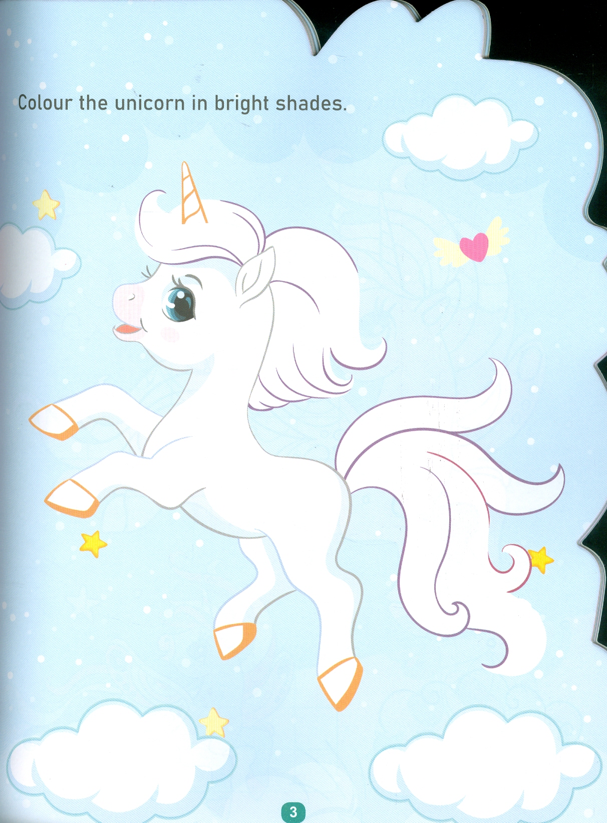 Unicorn - Activity And Colouring Book (Sách Hoạt Động Và Tô Màu: Kỳ Lân)