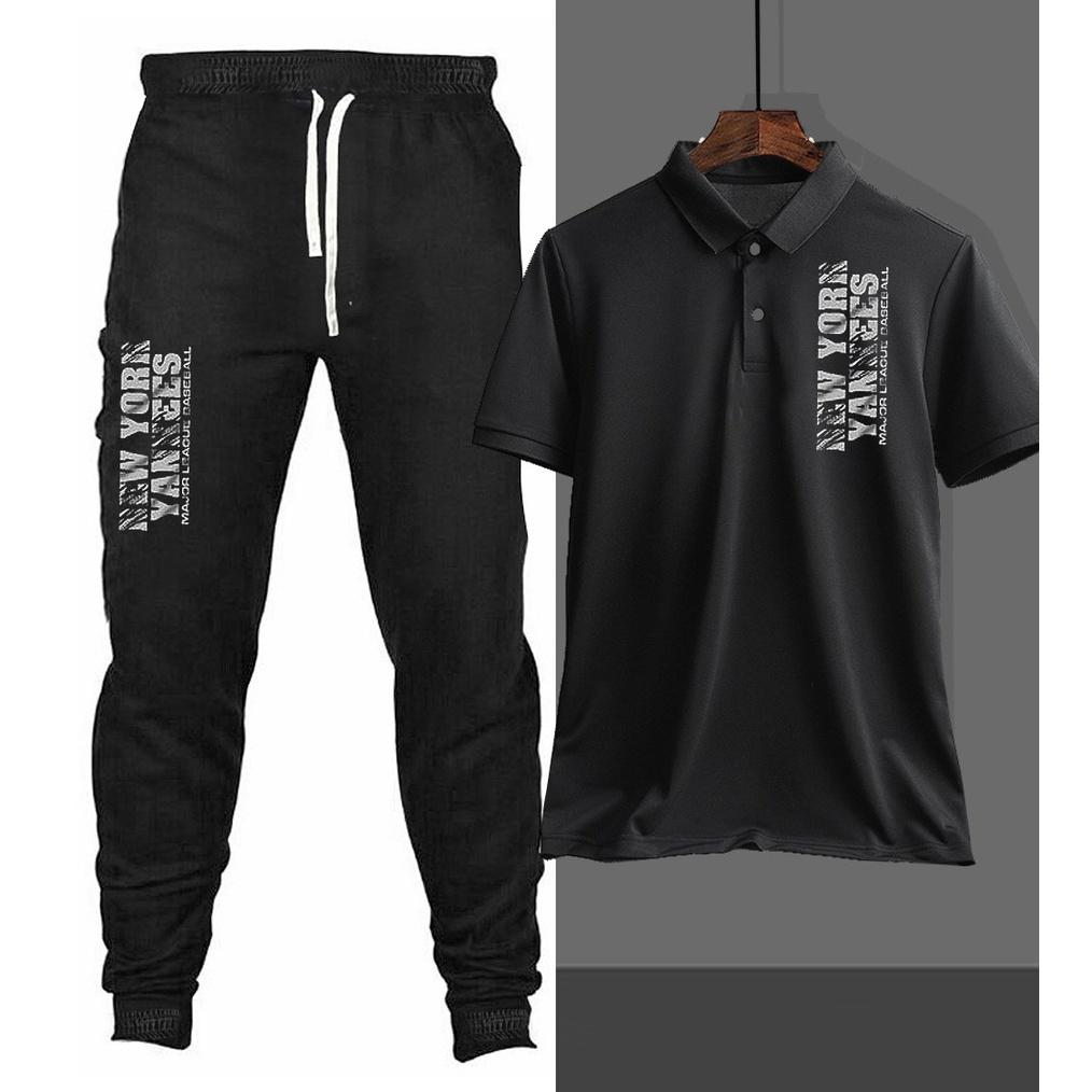 Set đồ bộ nam JOGGER nam kết hợp Áo Polo vải cá sấu năng động, đồ bộ nam Set BDN19- Thời Trang Waoo
