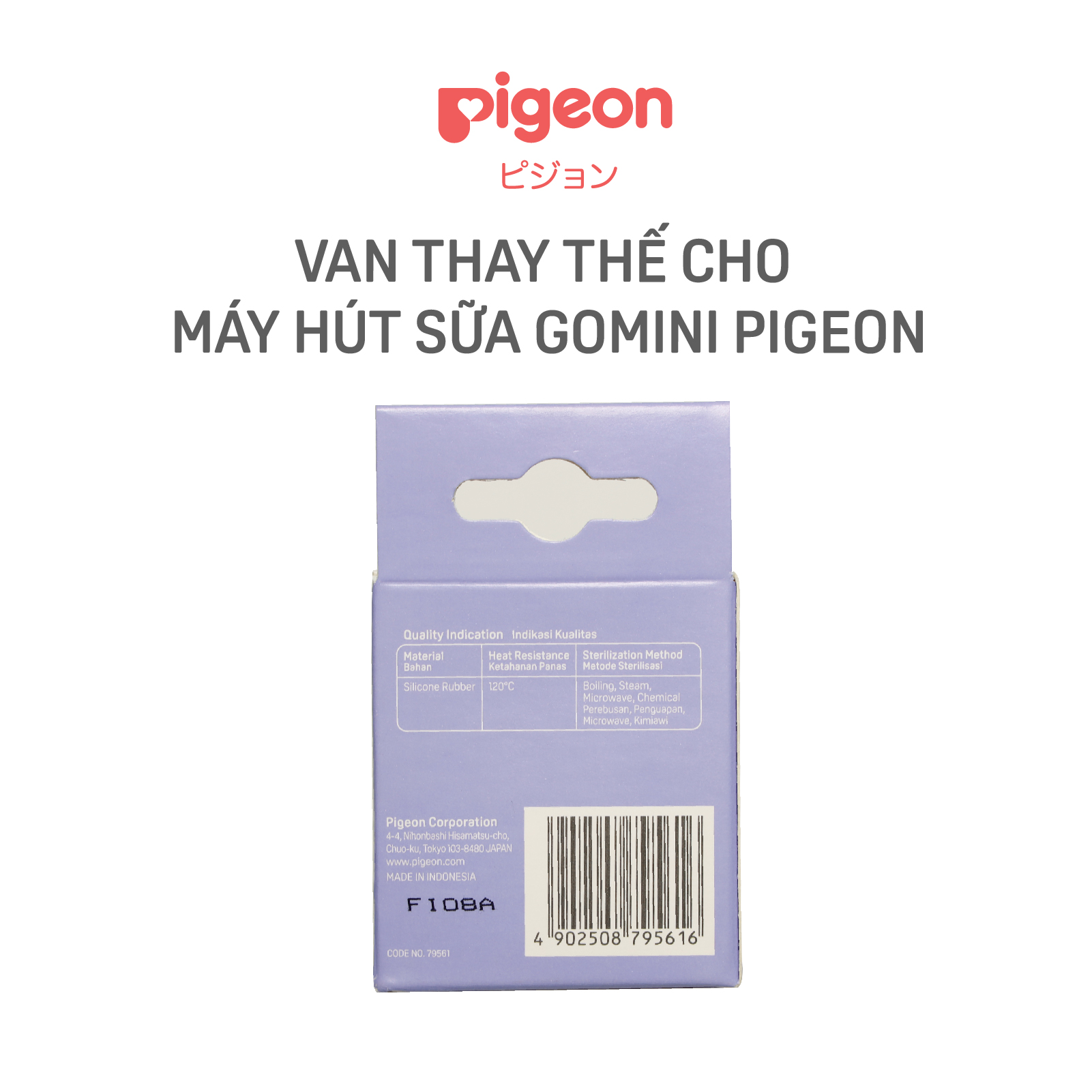 Van Thay Thế Cho Máy Hút Sữa Gomini Pigeon