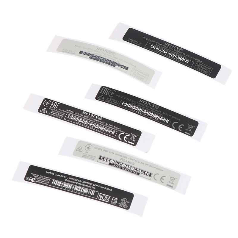 Mới 5 Cái Cho PS4 Tay Cầm Miếng Dán Bộ Điều Khiển Vỏ Vỏ Lưng Mỏng Miếng Dán Lable Cói Tay Cầm Miếng Dán Mã Vạch Màu sắc: A