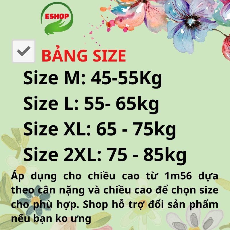 Đồ bộ nữ bigsize ESHOP Đồ mặc nhà quần dài borip ôm form đẹp dễ thương đi chơi ngủ thun cotton thể thao DB79