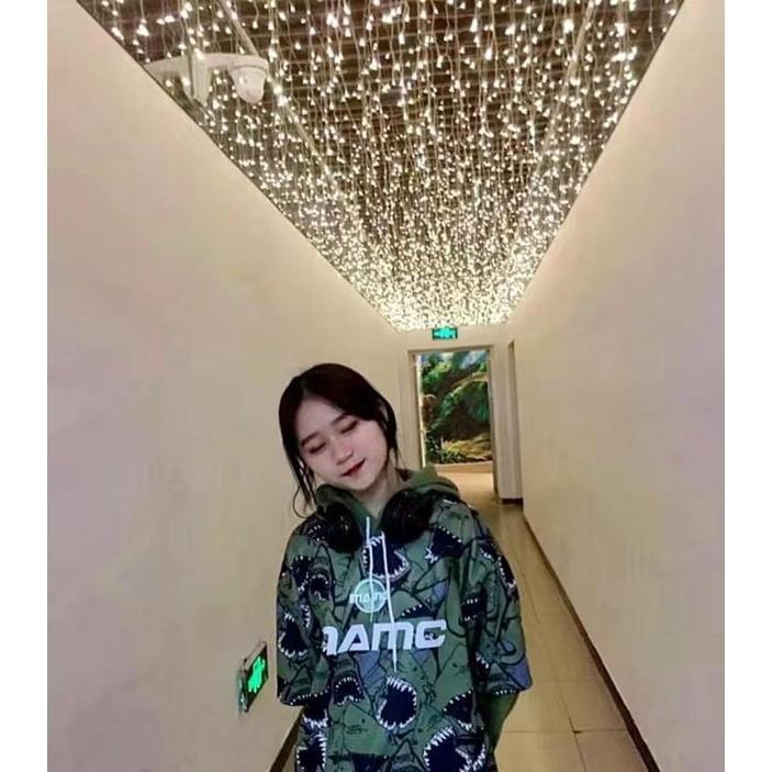 Áo hoodie hình cá mập cá tính chất nỉ mặc thu đông unisex cho nam và nữ - Hàng QCCC