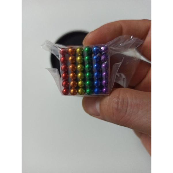 Bộ đồ chơi bucky ball 216 viên nam châm phi 5, hàng công ty không bong chóc khi sử dụng