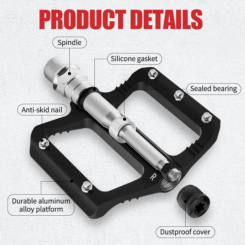 Bàn đạp xe đạp bằng nhôm nhôm bằng nhôm bằng nhôm đạp đạp bàn đạp bàn đạp toàn bộ xe đạp trên núi/BMX