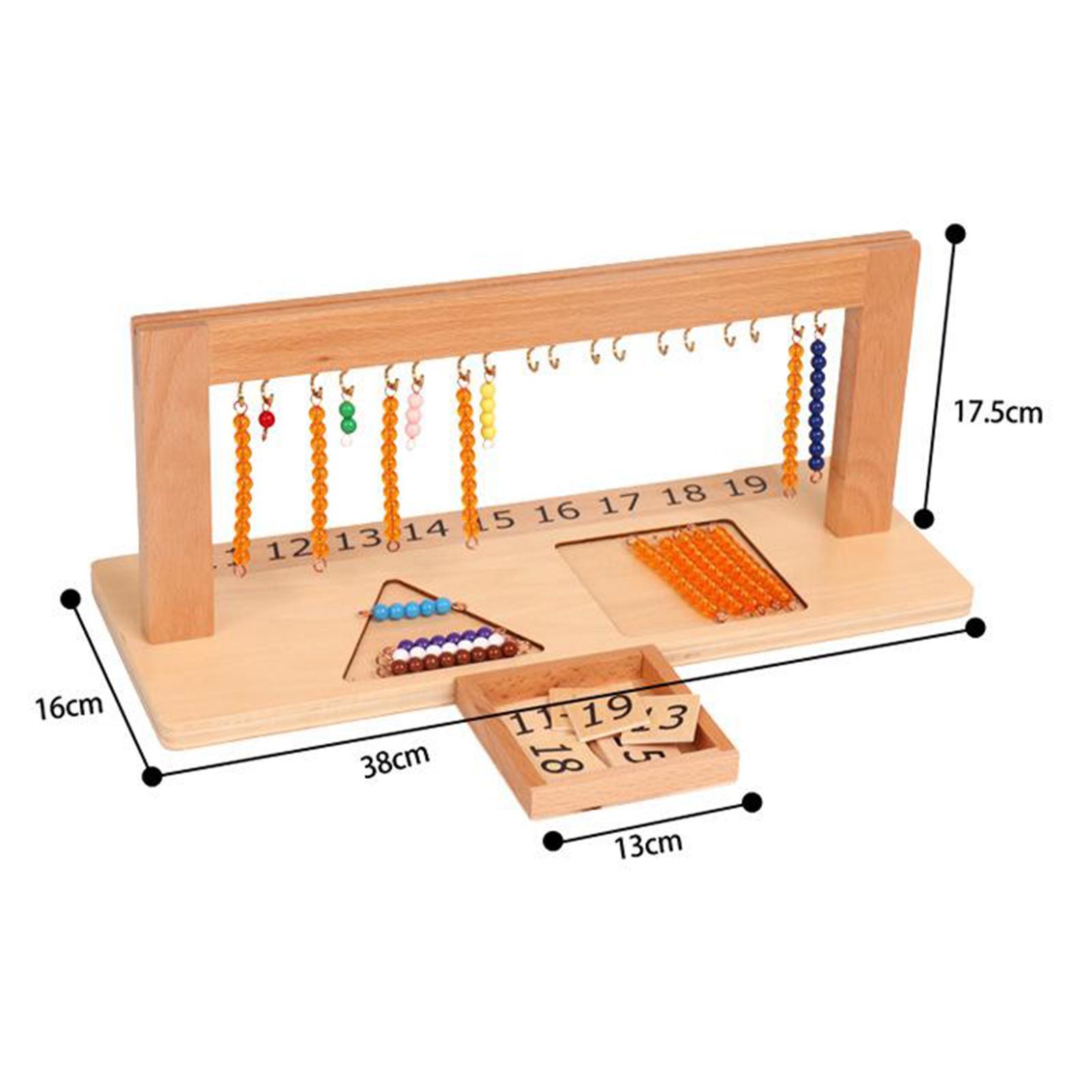 Montessori Hanger Preschool Learning Toy Early Development Toy