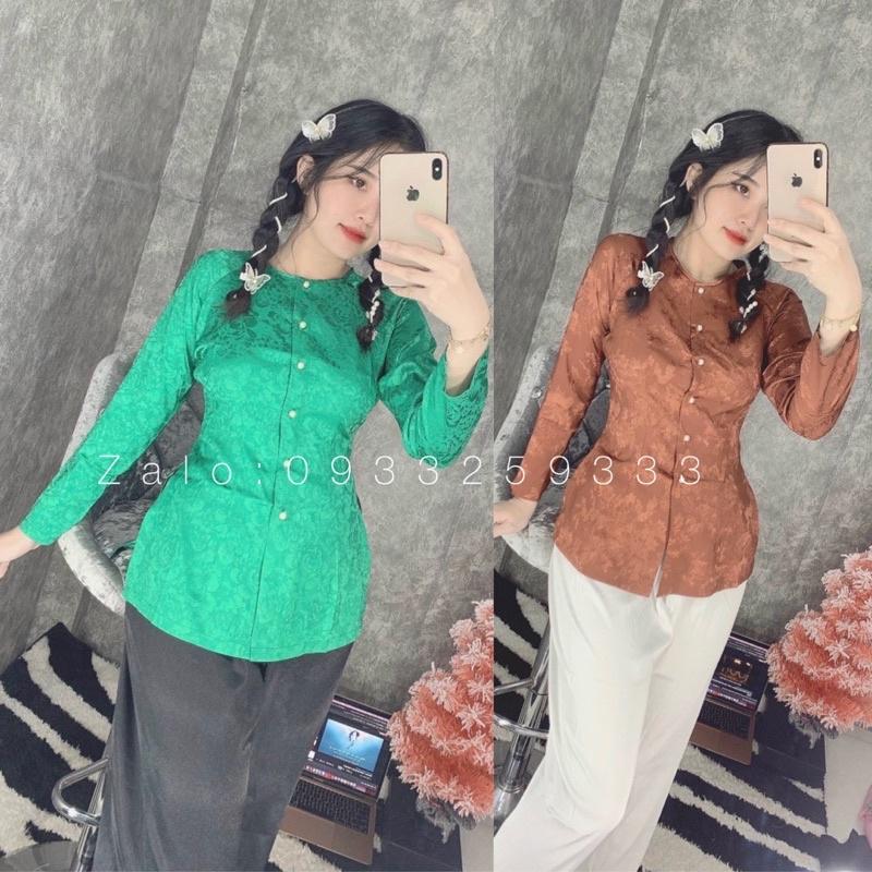 Đồ Lam Đi Chùa# Bà Ba Gấm# Đồ Bộ Nữ # Quần Áo