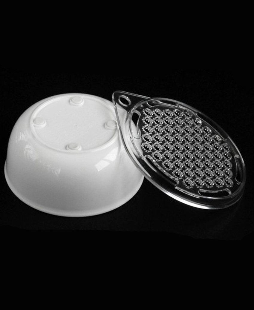 Combo dụng cụ lọc inox + bàn nạo rau, củ quả kèm bát đựng nội địa Nhật Bản