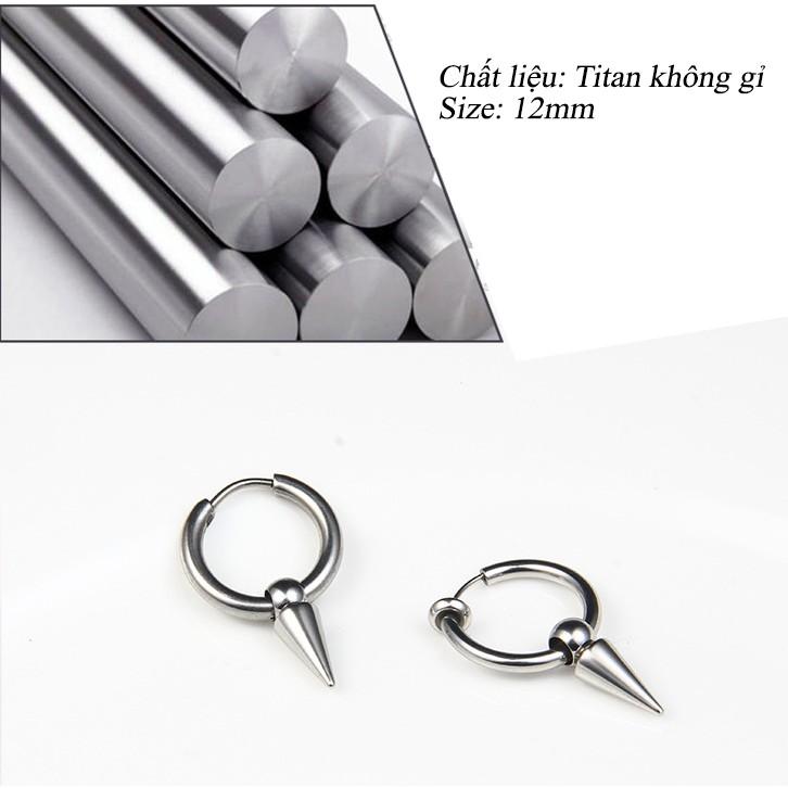 Khuyên Tai Kẹp Nam Rock Cool Hàn Quốc4
