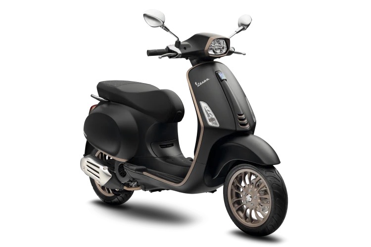 XE TAY GA VESPA SPRINT S TFT MÀU ĐEN NHÁM BLACK OPACO 150