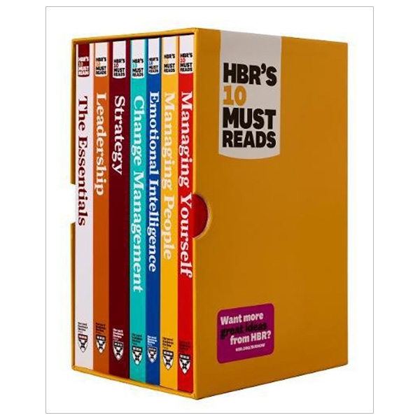 HBR's 10 Must Reads Boxed Set with Bonus Emotional Intelligence (7 Books) (HBR's 10 Must Reads)