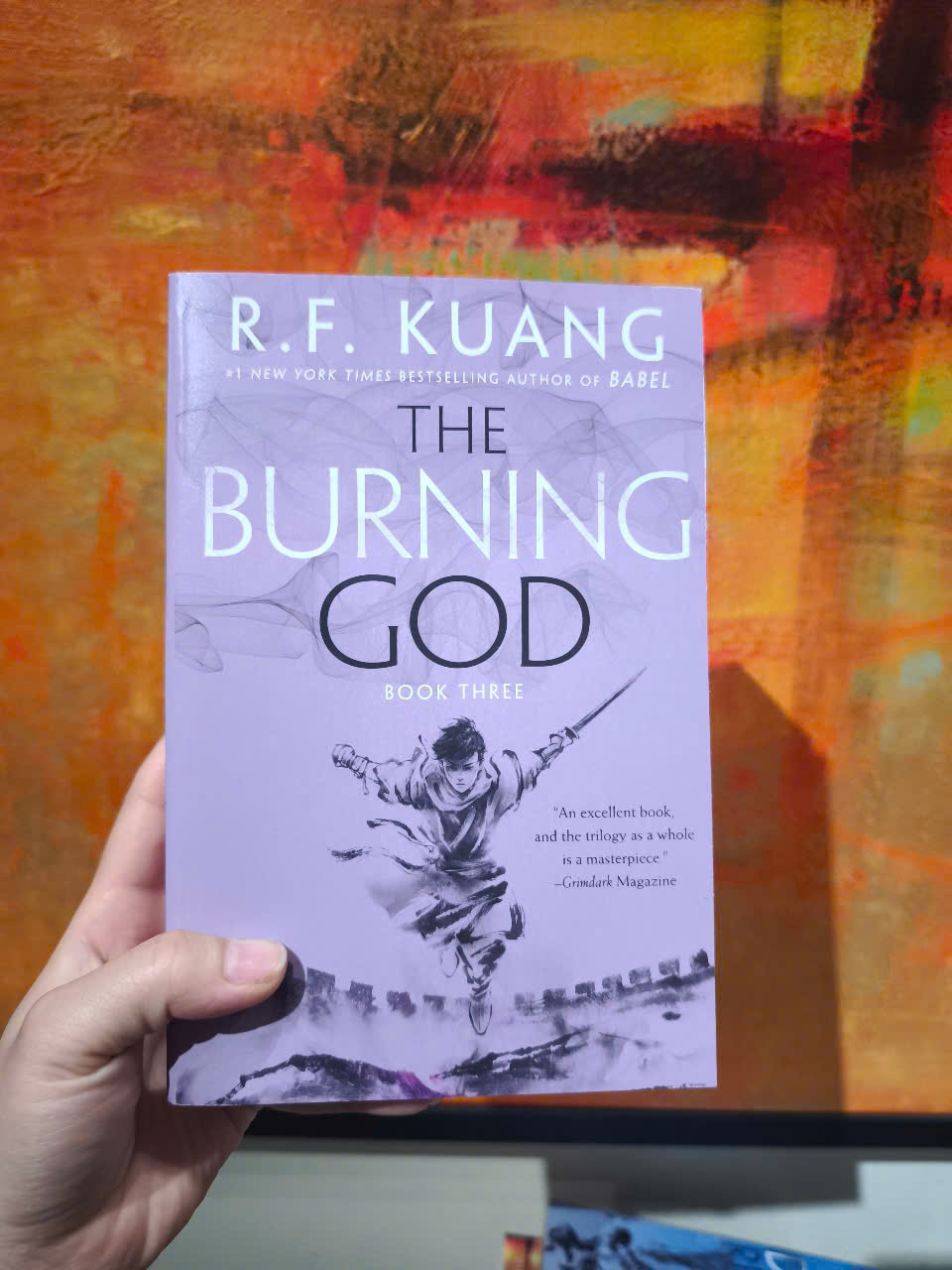 Sách - The Burning God (The Poppy War, 3) by R. F Kuang/Best Science Fiction &amp; Fantasy/Paperback US/Ngoại văn chính hãng