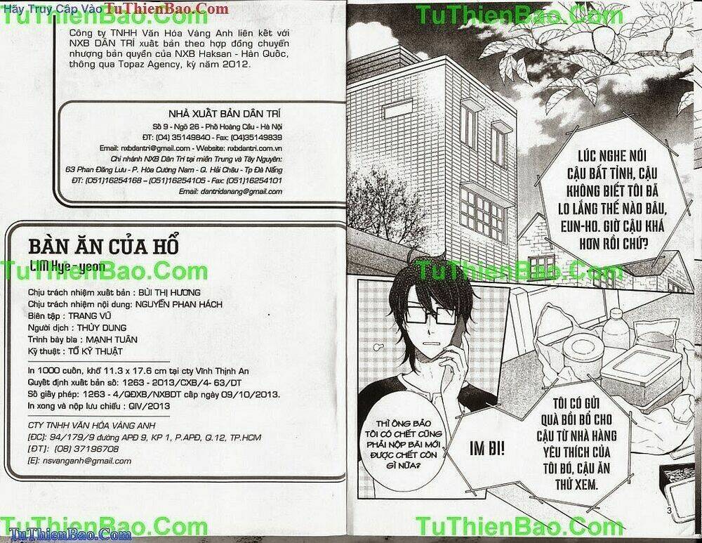 bàn ăn của hổ chapter 4 2